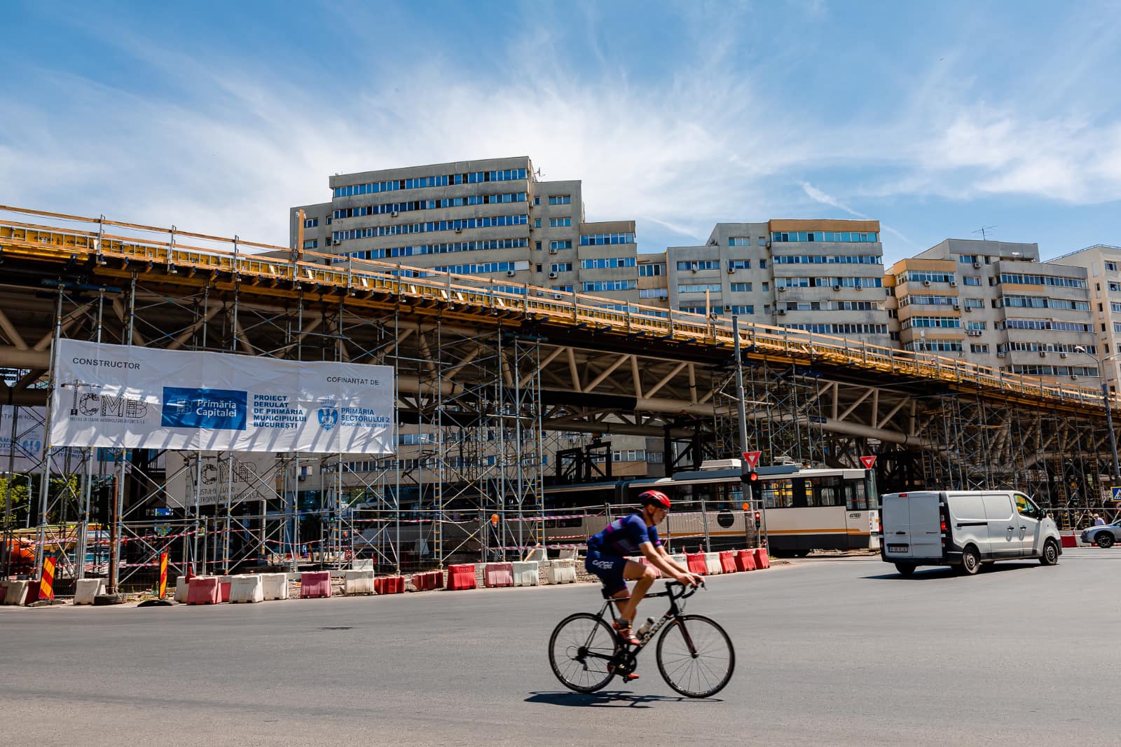 Nicușor Dan anunță că începe betonarea Pasajului Doamna Ghica. Când va fi deschis circulației