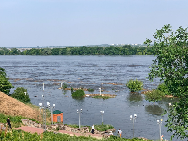 Evacuations underway in Ukraine’s Kherson after explosion at dam