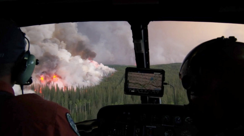 British Columbia Wildfires, Canada - 07 Jun 2023