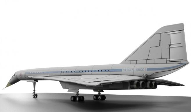 Aviation / Tupolev Tu-144 / 3D Reconstruction