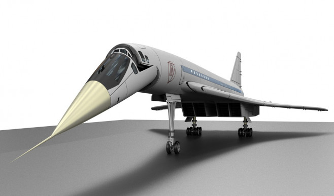 Aviation / Tupolev Tu-144 / 3D Reconstruction