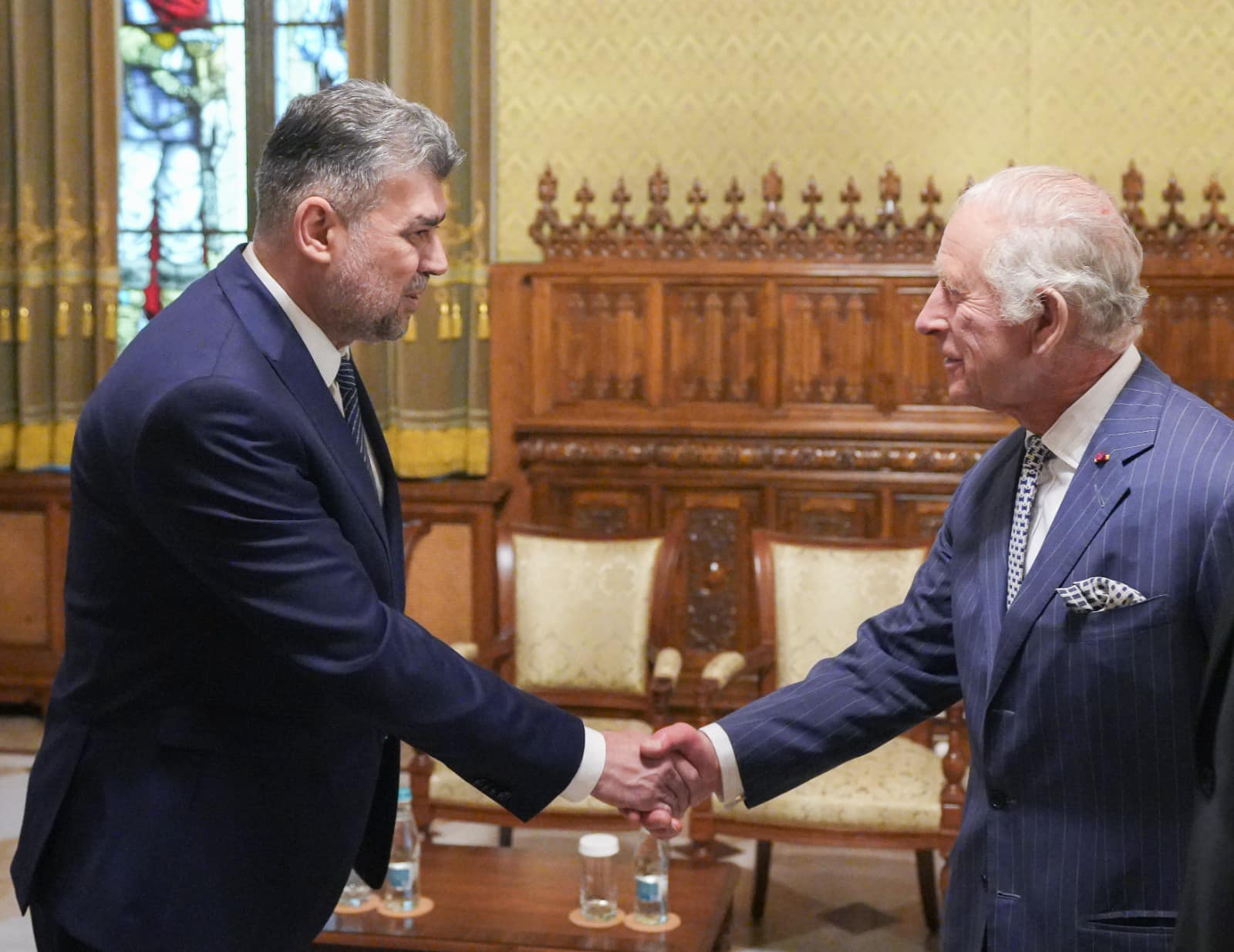 Ciolacu s-a întâlnit cu Regele Charles. „O prietenie inestimabilă”