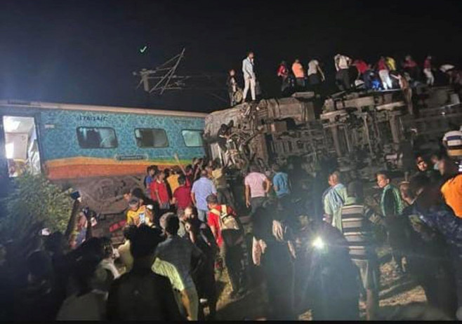 INDIA ODISHA BALASORE TRAIN ACCIDENT