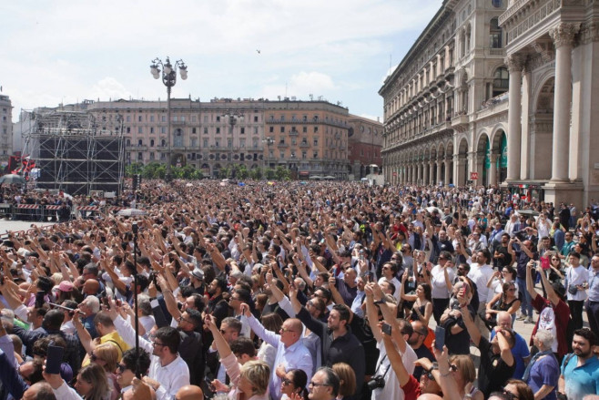 Silvio Berlusconi's Funeral - Milan