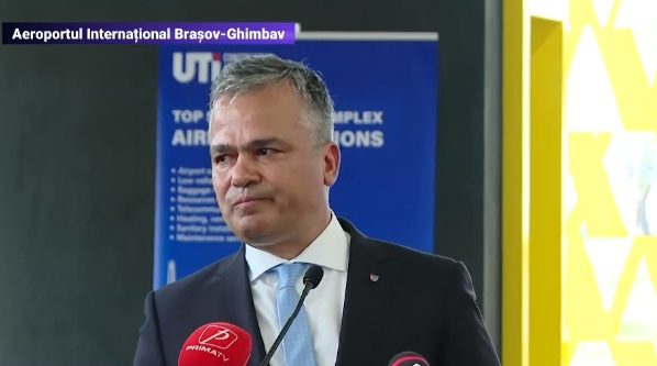 Puternic emoționat, Veștea abia și-a reținut lacrimile la inaugurarea Aeroportului Brașov: Nu m-am așteptat la șansa de a fi ministru