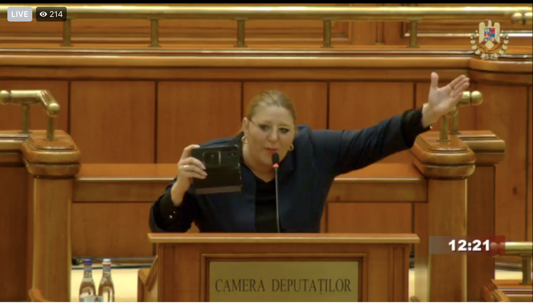 Circ la Parlament. Șoșoacă a declarat că „deja îi place” de Nicolae Ciucă și i-a făcut „LGBT-iști” pe aleșii USR. „Rușine să vă fie!”