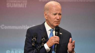 President Of The United States Joe Biden Delivers Remarks At The National Safer Communities Summit At Hartford University