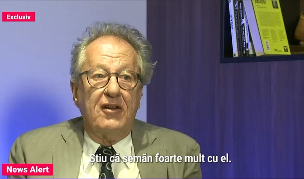 INTERVIU Geoffrey Rush, căpitanul Barbossa din „Pirații din Caraibe”, e îndrăgostit de România: Cineva m-a confundat cu Regele Charles