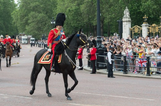 Trooping the Colour King's Birthday Parade in London