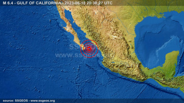 cutremur în golful california