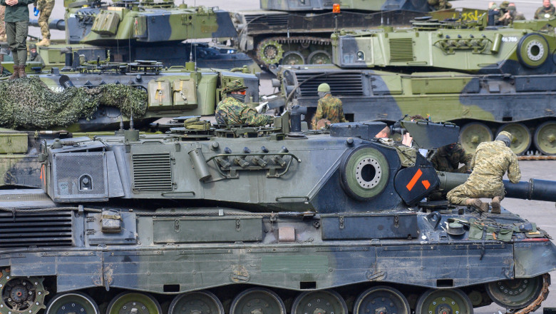 Tancuri Leopard furnizate de Germania Kievului