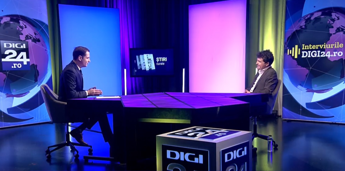Nicușor Dan, primarul Capitalei, la Interviurile Digi24.ro: Cu viitorul premier Ciolacu m-am intersectat. Trăim în același univers