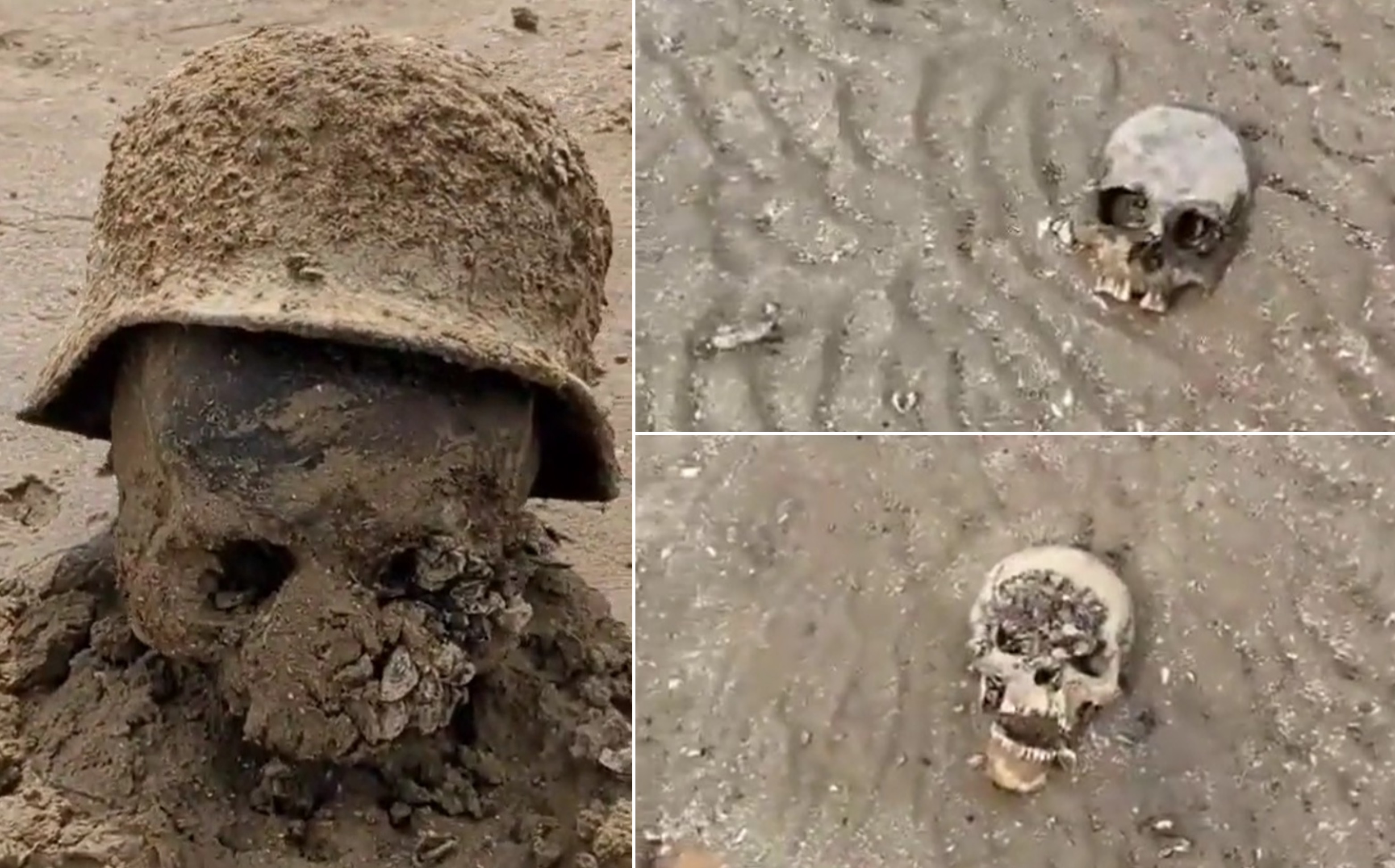 Distrugerea barajului din Ucraina a scos la iveală craniile soldaților uciși într-o bătălie din 1943 la care au participat și românii