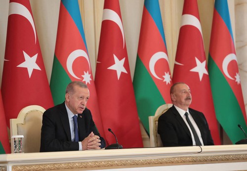Erdogan: Turcia şi Azerbaidjanul sunt două state, o singură naţiune. Și noi vom continua pe acest drum