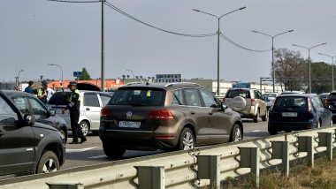 Ambuteiaj pe autostrada M-4 între Voronej și Moscova