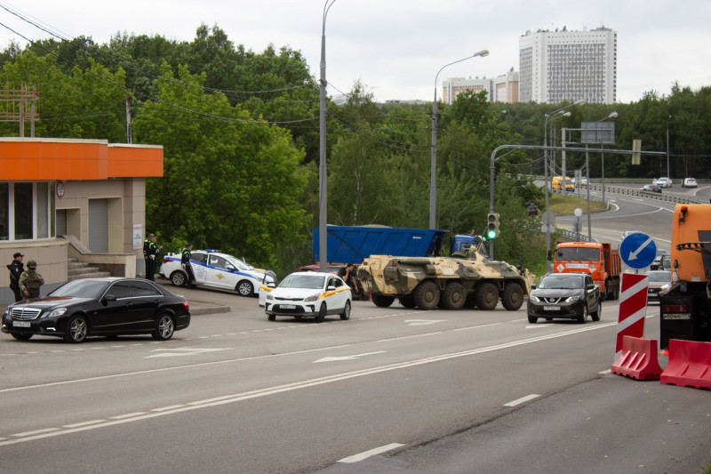 The Wagner Coup in Moscow, Russia - 24 Jun 2023