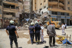 O clădire de 13 etaje s-a prăbușit în Egipt