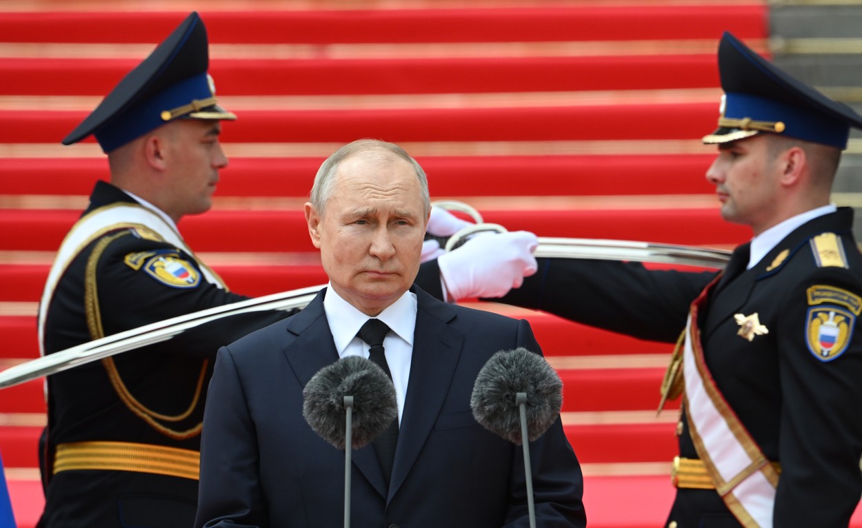 „Ați oprit războiul civil”. Putin le-a mulțumit celor de la FSB, Armatei și poliției dupa revolta Wagner