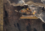 Pompeii - Discovery Of A Still Life Painting With Pizza Ancestor, Italy - 22 Jun 2023