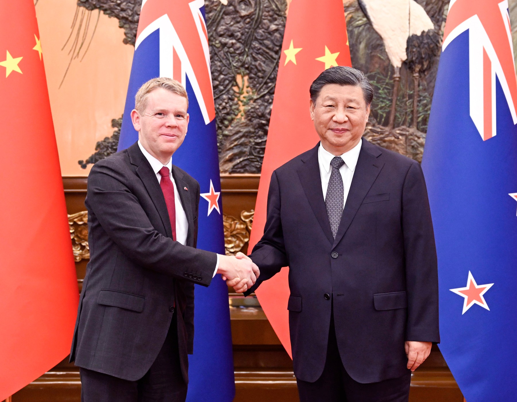 Premierul neozeelandez spune, la întâlnirea cu Xi Jinping, că Beijingul ar putea juca un „rol constructiv” în războiul din Ucraina