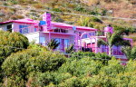'Ken’s DreamHouse' as the rental is being called overlooks Malibu Coast ahead of the Barbi movie debut