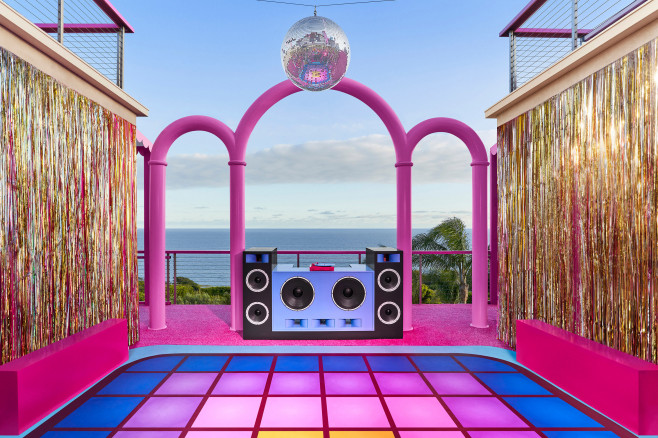 EXCLUSIVE: You can now stay in epic BARBIE DREAM HOUSE - complete with a 'Ken' infinity pool, roller disco and fuchsia cocktail bar