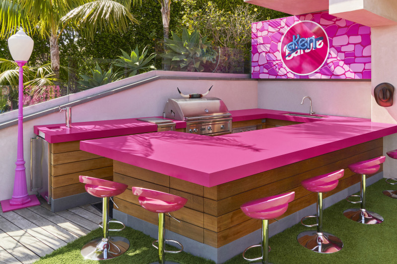 EXCLUSIVE: You can now stay in epic BARBIE DREAM HOUSE - complete with a 'Ken' infinity pool, roller disco and fuchsia cocktail bar