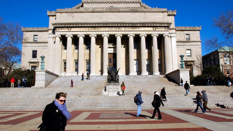 Low Library on the Columbia University campus