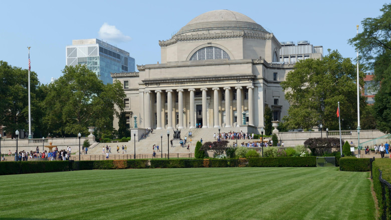 Low Memorial Library, Columbia University campus