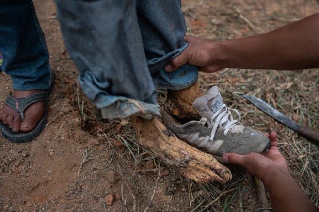 Manene ritual in Nort Toraja, Indonesia - 25 Aug 2020