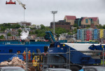 Debris of The Titan Sub Unloaded From Horizon Arctic - Canada