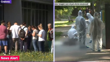 Medicii din Craiova fac eforturi pentru a-l salva pe tânărul care a fost înjunghiat în Grădina Botanică de un elev de 17 ani.
