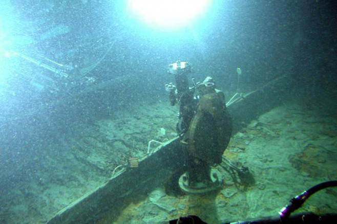 Am 15 April 2012 jährt sich zum 100 Mal der Untergang der Titanic Tauchfahrt zum Wrack der Titan