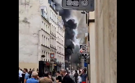 VIDEO. Explozie puternică în centrul Parisului: O clădire s-a prăbușit, mai mulți oameni au fost grav răniți