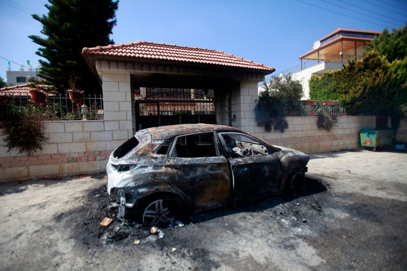 O dronă israeliană loveşte o maşină "suspectă" în Cisiordania: trei morţi