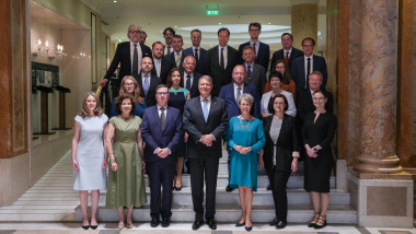 Klaus Iohannis s-a întâlnit cu ambasadorii statelor membre ale Uniunii Europene acreditați la București.