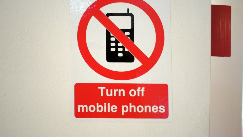 semn care interzice telefoanele