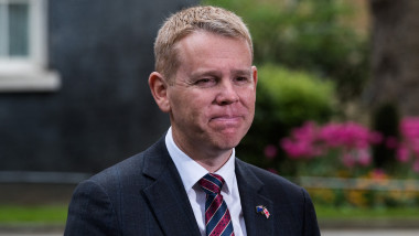 Prime Minister of New Zealand Chris Hipkins Visits Downing Street in London