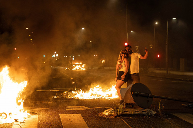 France Riots in Bordeaux in reaction to Nahel s death