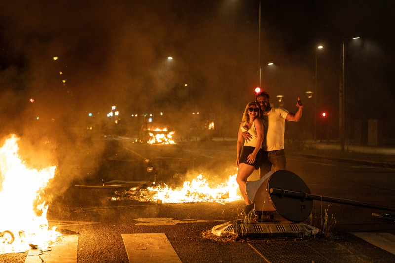 France Riots in Bordeaux in reaction to Nahel s death