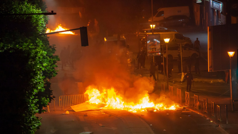 Protests Rock France After The Death Of Nahel, Montreuil - 30 Jun 2023