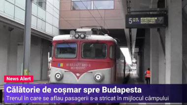 Locomotiva s-a defectat în județul Brașov, iar oamenii au stat aproape 7 ore în vagoane
