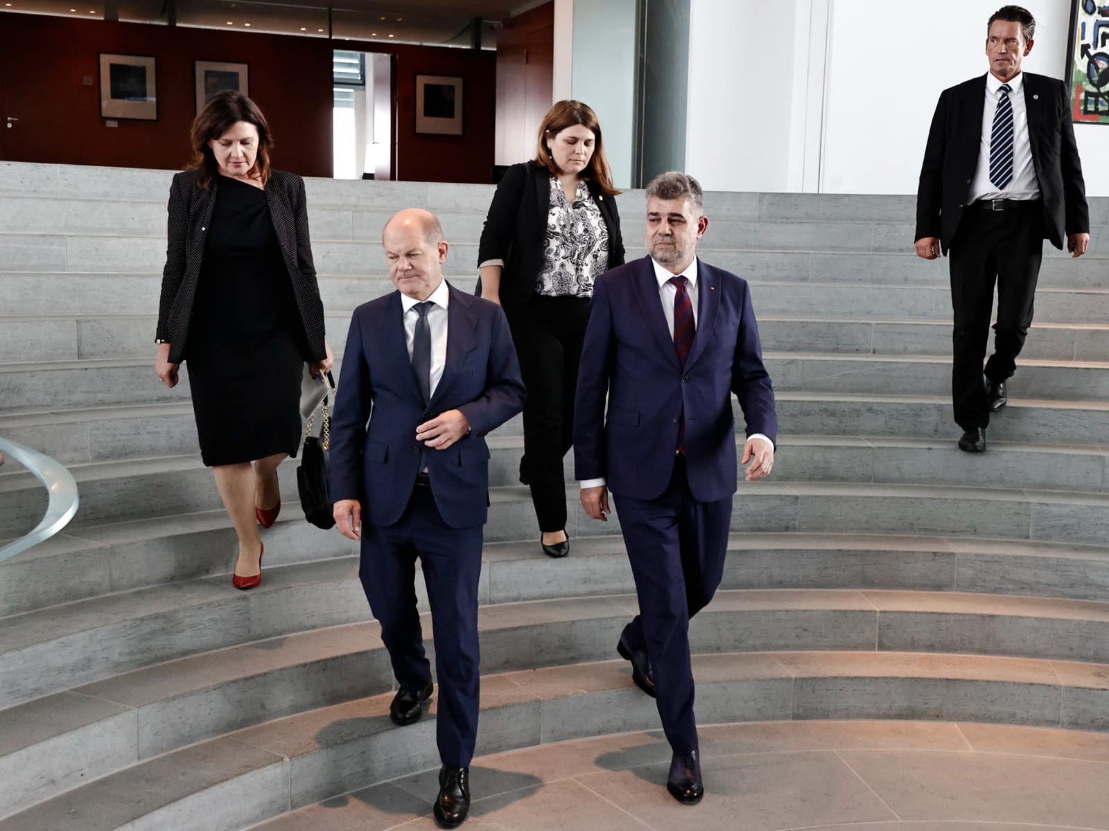 Marcel Ciolacu: În sfârșit și România este un stâlp pentru Germania, dar și Germania este un stâlp pentru România