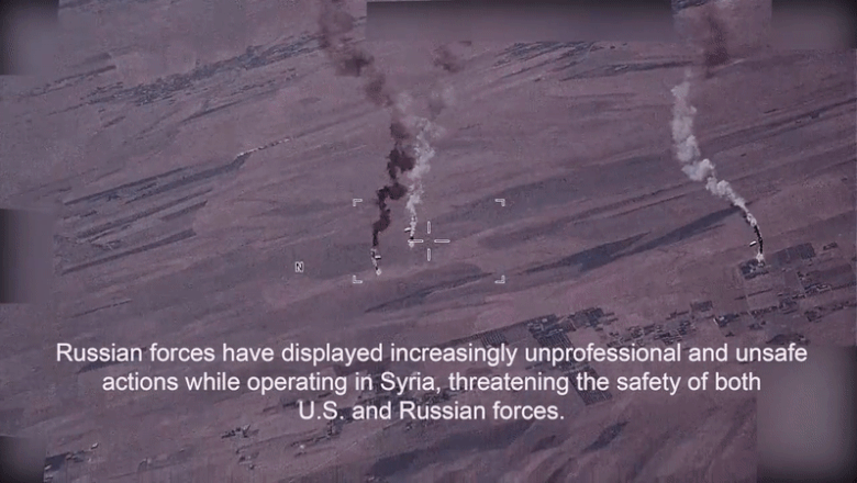 Avioane rusești Suhoi Su-35 hărțuiesc drone americane MQ-9 Reaper deasupra Siriei