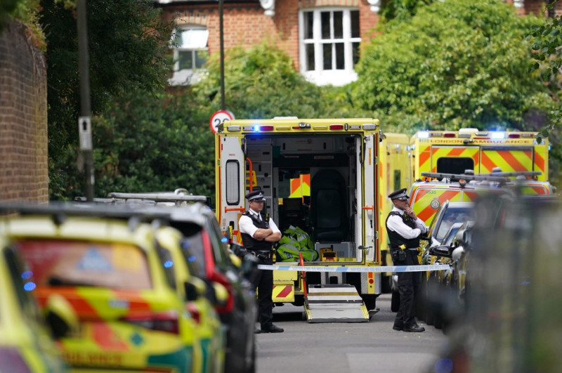 Car collides with primary school building