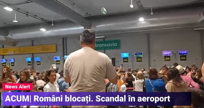 Zeci de români sunt blocați pe aeroportul din Lisabona de miercuri seara