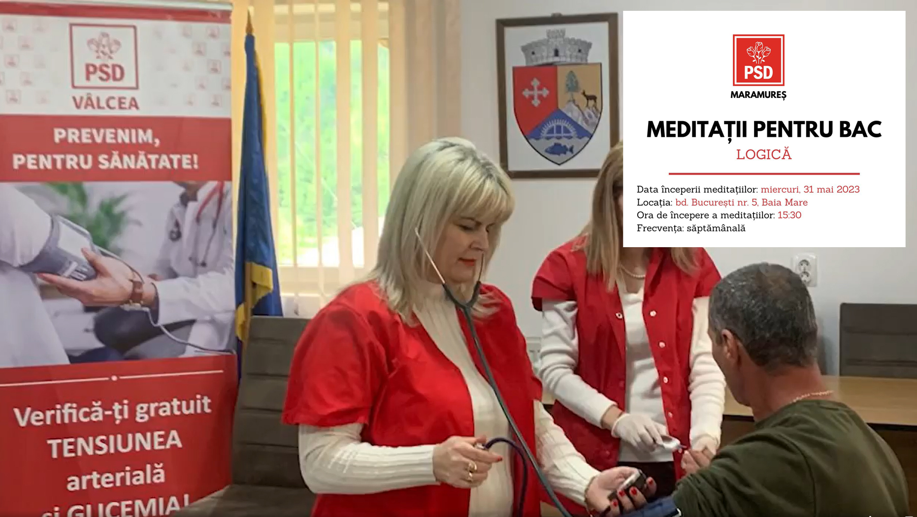 Alegeri 2024. Găleata electorală cu ulei și făină a fost înlocuită cu meditații pentru Bac și consultații medicale gratuite