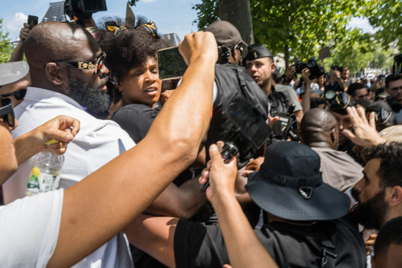 Rally Against Police Violence In Memory Of Adama Traore - Paris