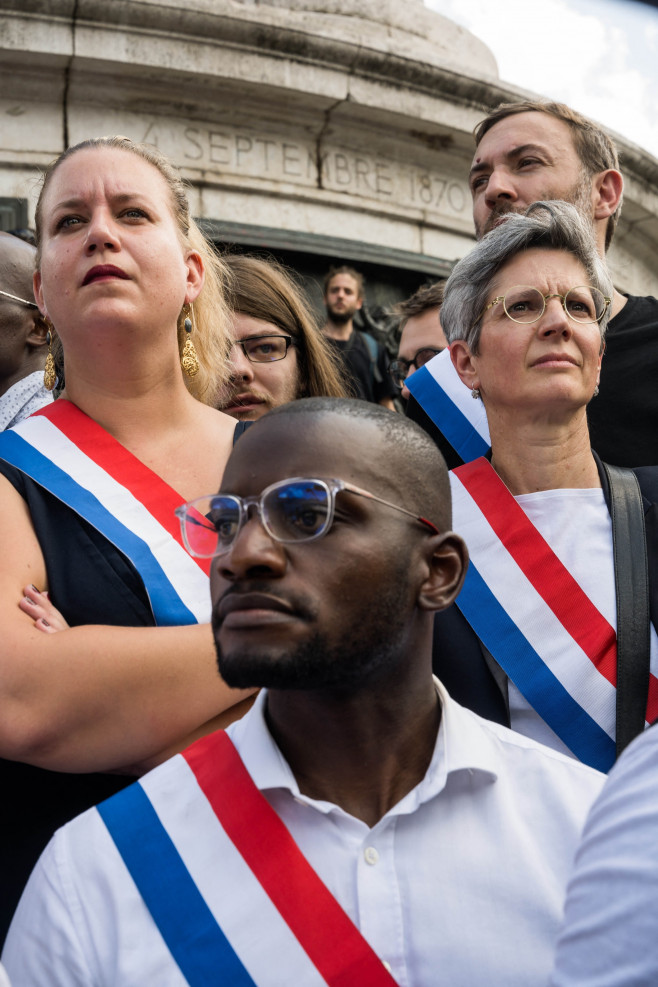 Rally Against Police Violence In Memory Of Adama Traore - Paris, France - 08 Jul 2023