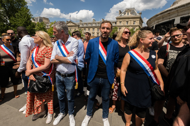 Rally Against Police Violence In Memory Of Adama Traore - Paris, France - 08 Jul 2023